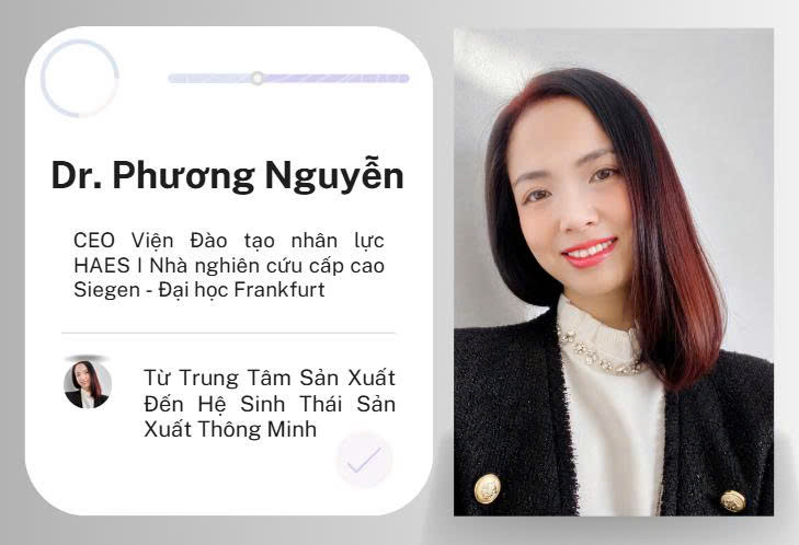 Từ trung tâm sản xuất đến hệ sinh thái sản xuất thông minh
