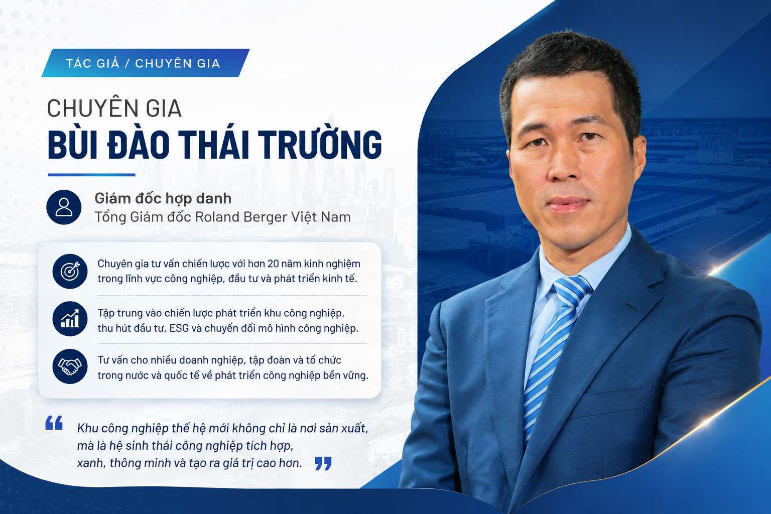 Mô hình khu công nghiệp 2.0 của Việt Nam: Bước vào kỷ nguyên công nghiệp mới