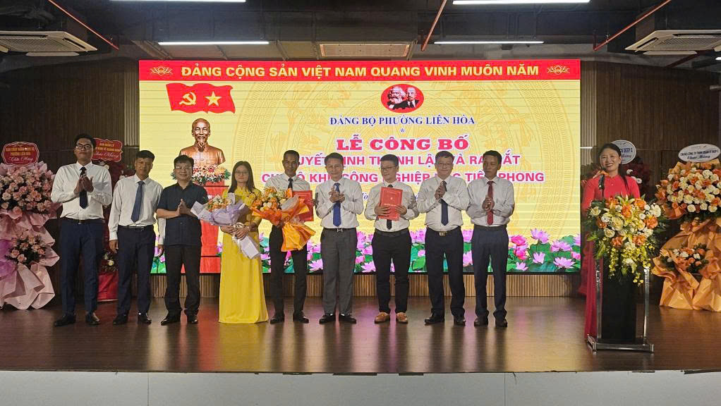 Thành lập Chi bộ Khu công nghiệp Bắc Tiền Phong, dấu mốc mới trong xây dựng tổ chức Đảng tại doanh nghiệp